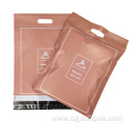 black brown hot gold pink poly mailers